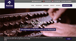 Desktop Screenshot of musicasa.be